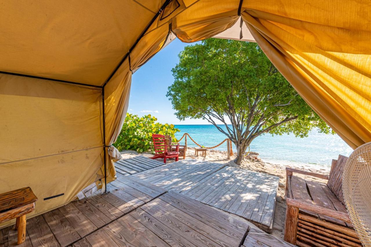 Glamping Ecolodge Cueva De Las Aguilas Педерналес Экстерьер фото